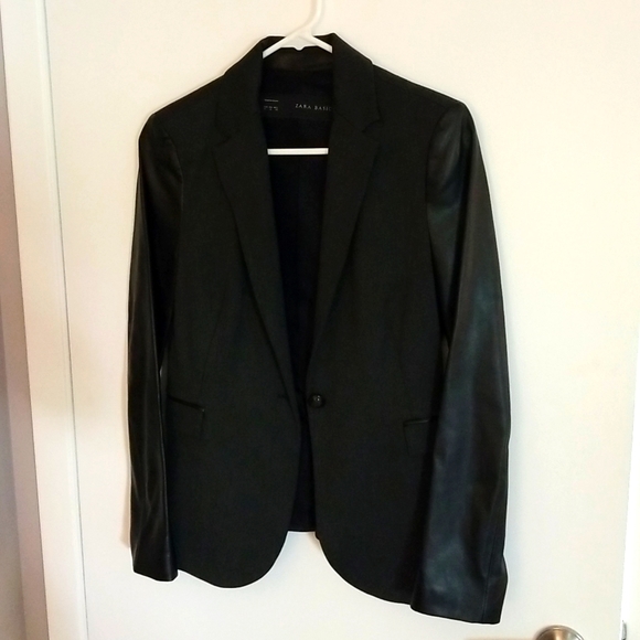 Zara blazer. Dark gray and black. Size M - Picture 1 of 5